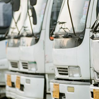 Inszone Insurance Commercial Auto & Trucking Insurance Page Banner - Truck Fleet