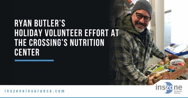 Food Security & Family: Ryan Butler’s Holiday Volunteer Effort at The Crossing’s Nutrition Center
